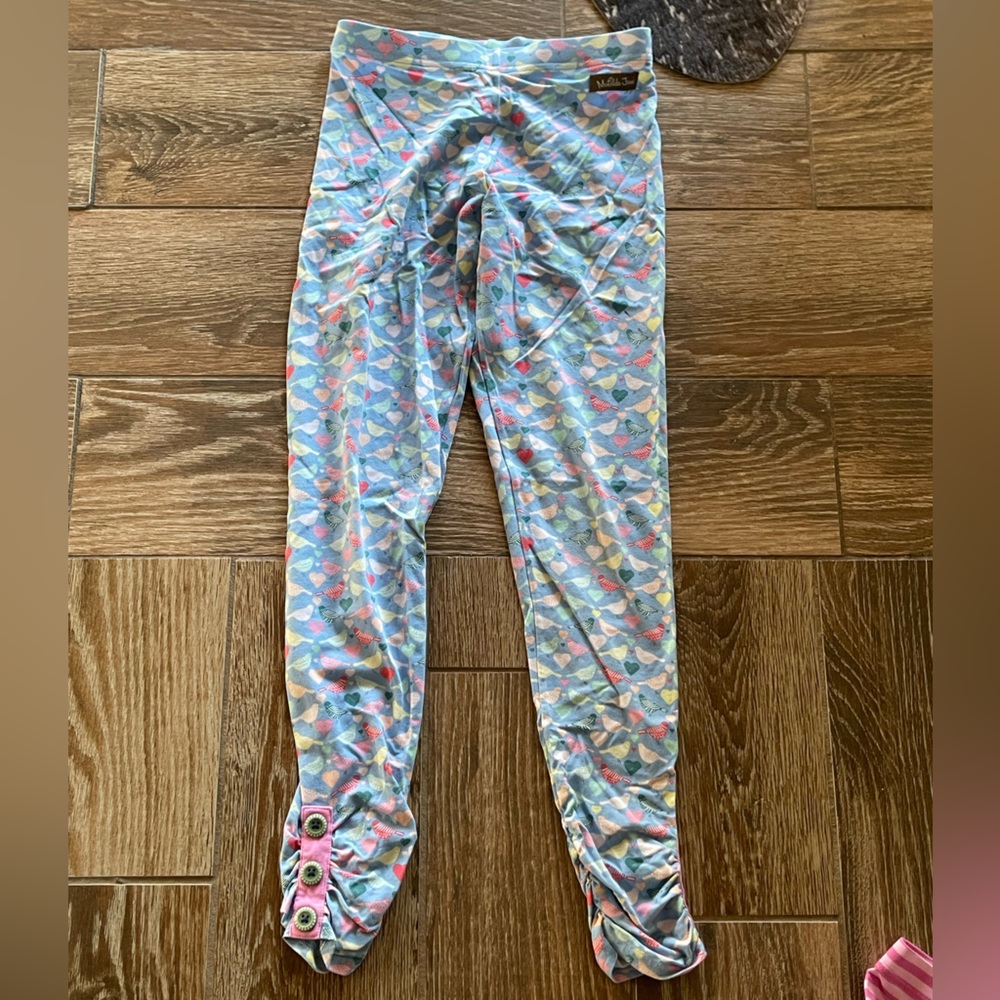 Matilda Jane Repeat After Me Bird Leggings size 10